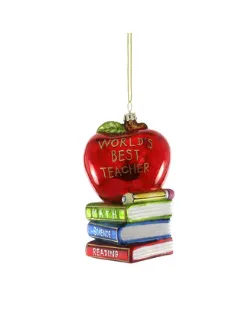 World's Best Teacher Ornament